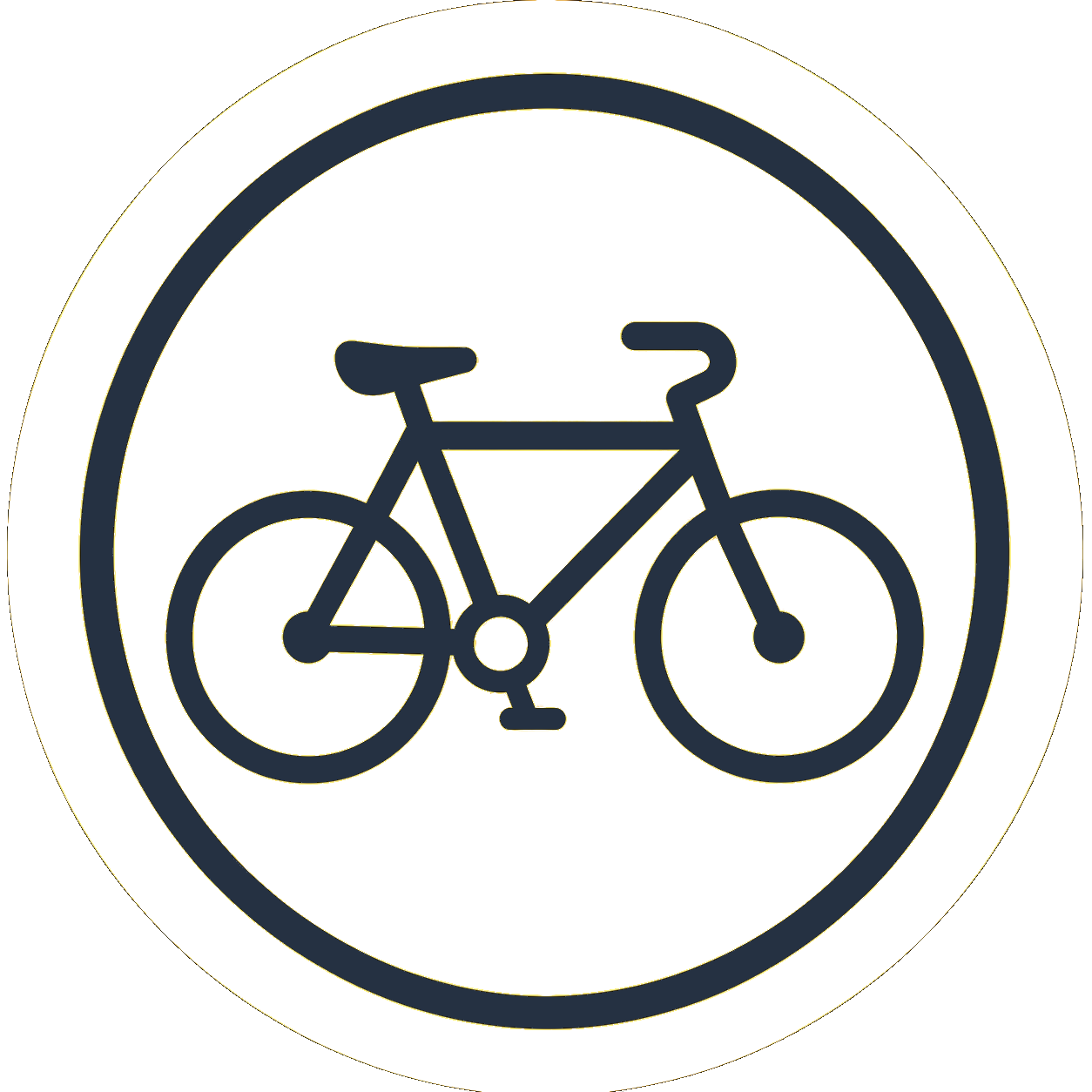 Fahrrad grau